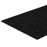 Tapis d'escalier autocollants Rectangulaire 15 pcs 60x25cm Noir