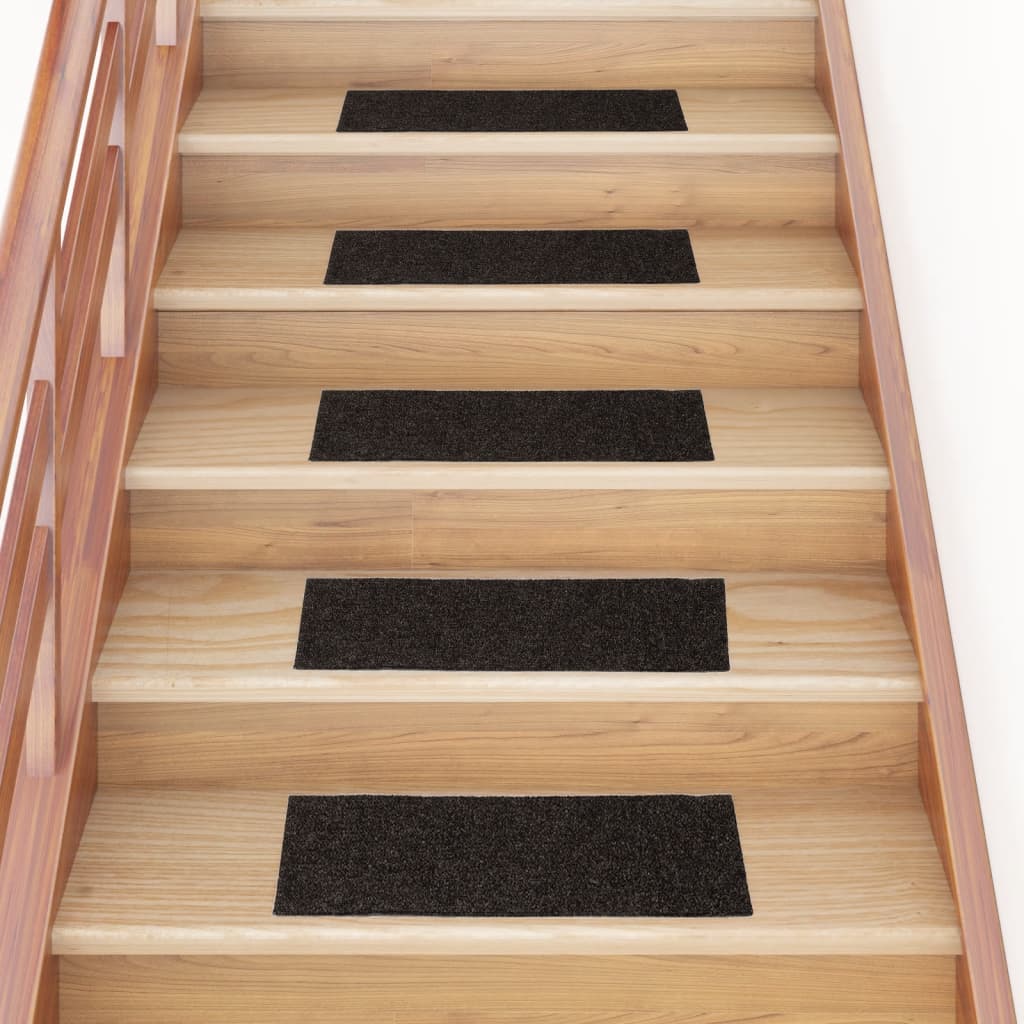 Tapis d'escalier autocollants Rectangulaire 15 pcs 60x25 cm