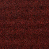 Tapis d'escalier autocollants Rectangulaire 15pcs 76x20cm Rouge