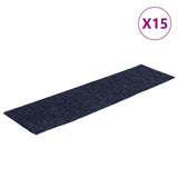 Tapis d'escalier autocollants Rectangulaire 15 pcs 76x20 cm