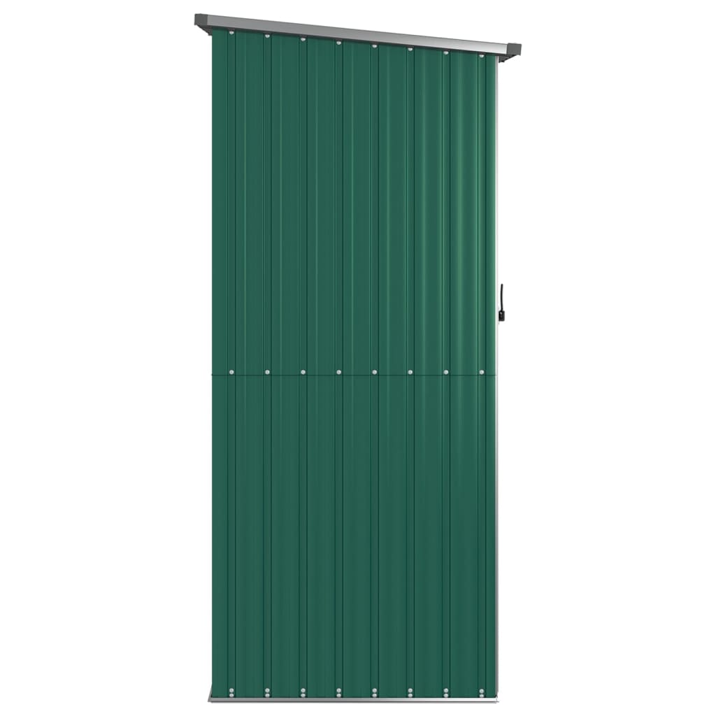 Abri de jardin Vert 118,5x97x209,5 cm Acier galvanisé