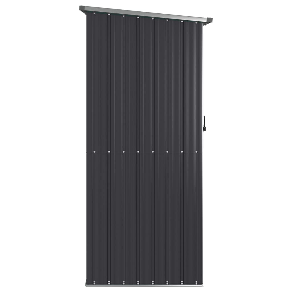 Abri de jardin Anthracite 118,5x97x209,5 cm Acier galvanisé