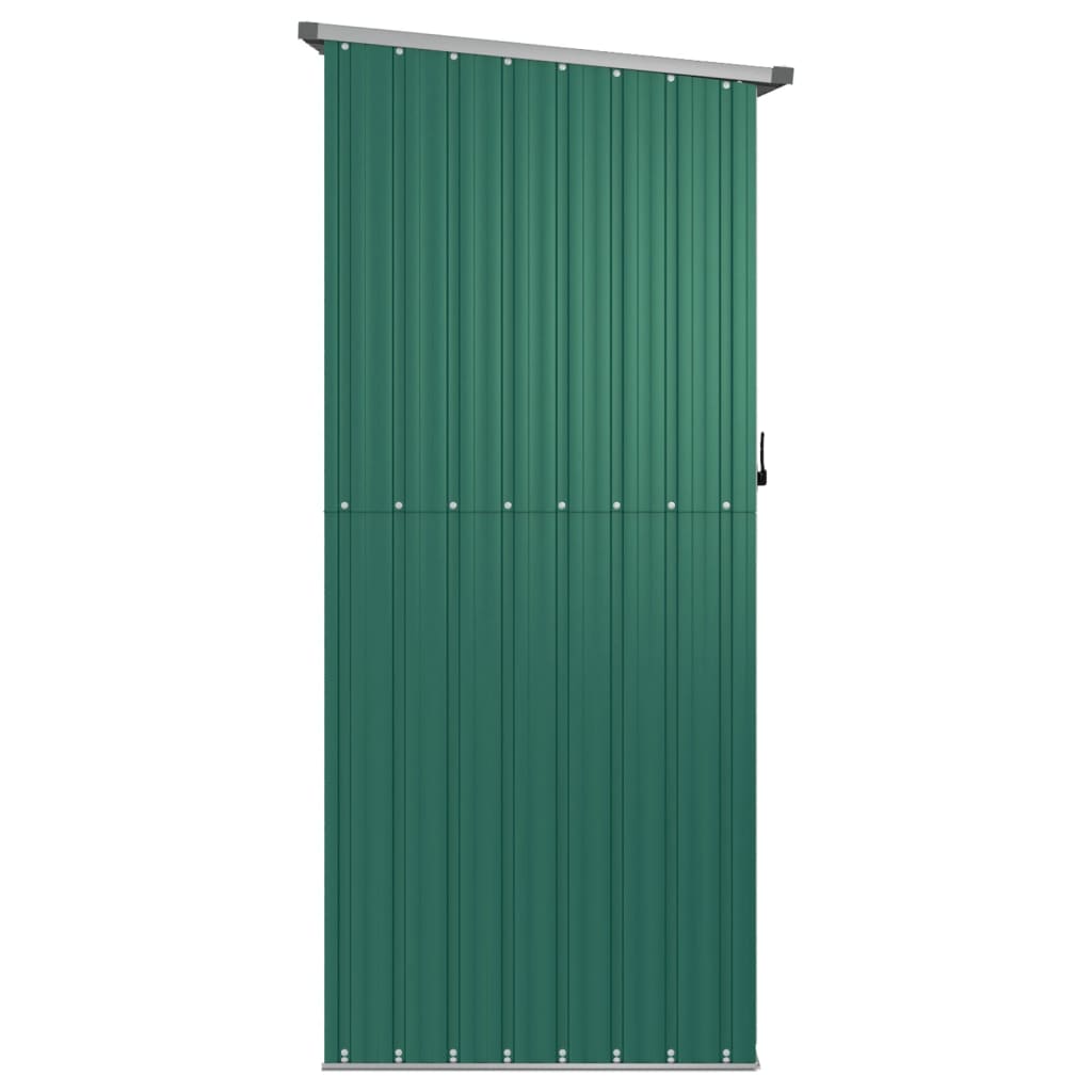 Abri de jardin Vert 180,5x97x209,5 cm Acier galvanisé