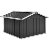 Abri pour robot de jardin 92x97x63cm Acier galvanisé Anthracite