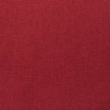 Tabourets de bar lot de 2 rouge bordeaux tissu