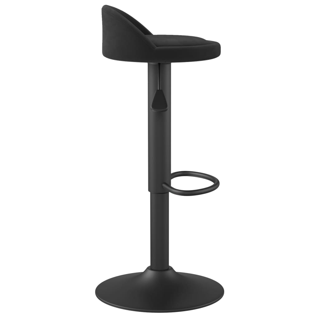 Tabouret de bar Noir Velours