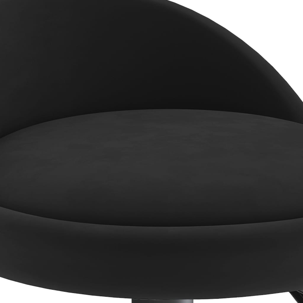 Tabouret de bar Noir Velours