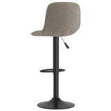 Tabouret de bar Gris clair Velours