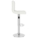 Tabouret de bar Blanc Similicuir