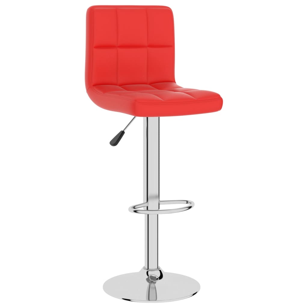 Tabouret de bar Rouge Similicuir