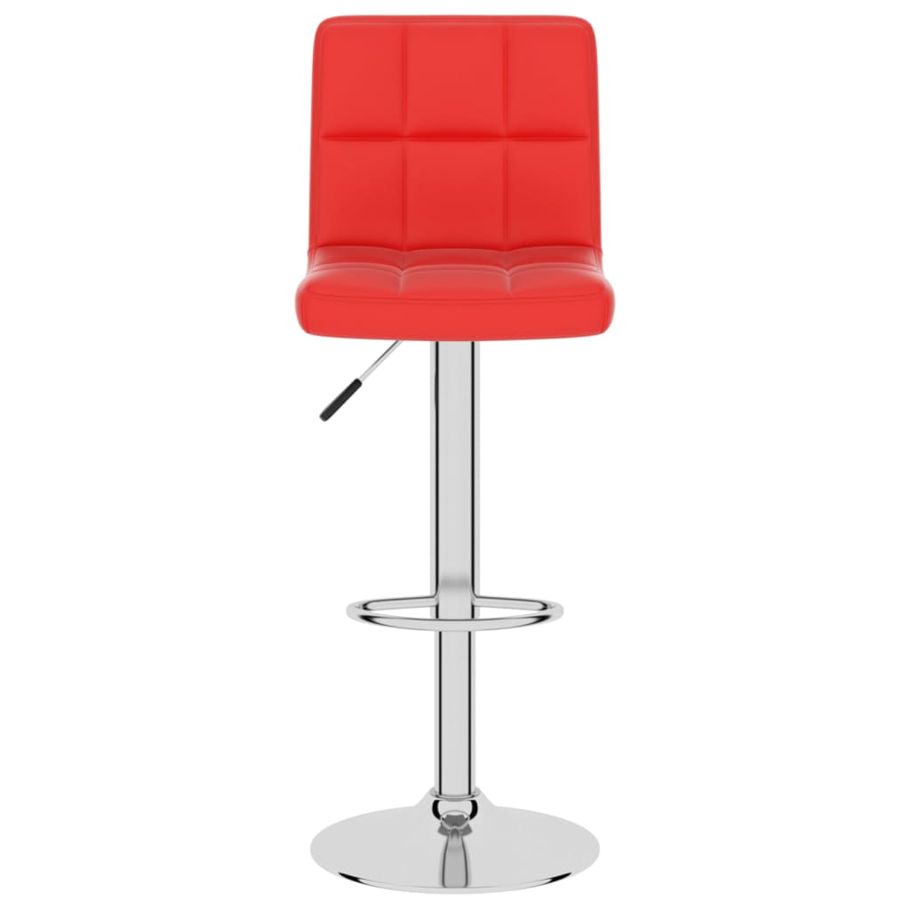 Tabouret de bar Rouge Similicuir