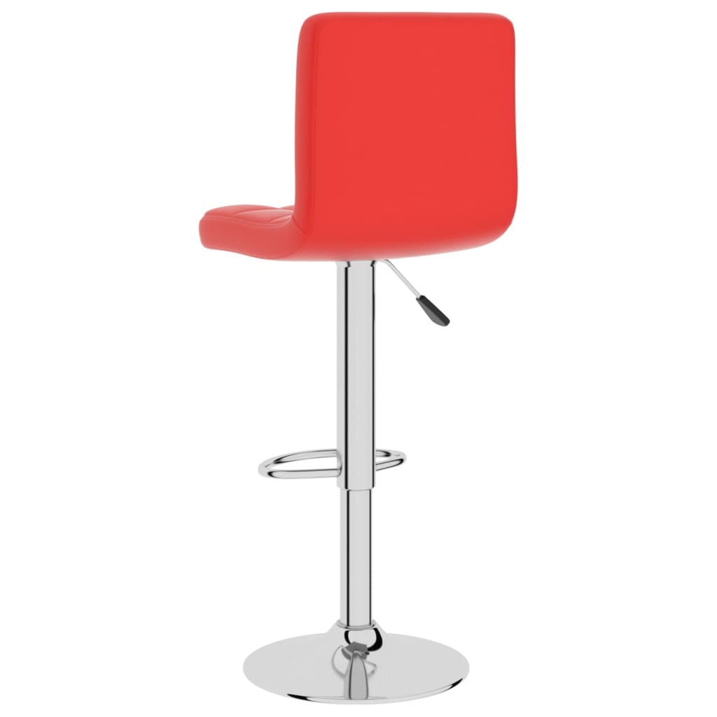 Tabouret de bar Rouge Similicuir