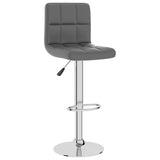 Tabouret de bar Gris Similicuir