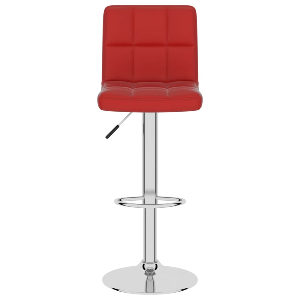 Tabouret de bar Rouge bordeaux Similicuir