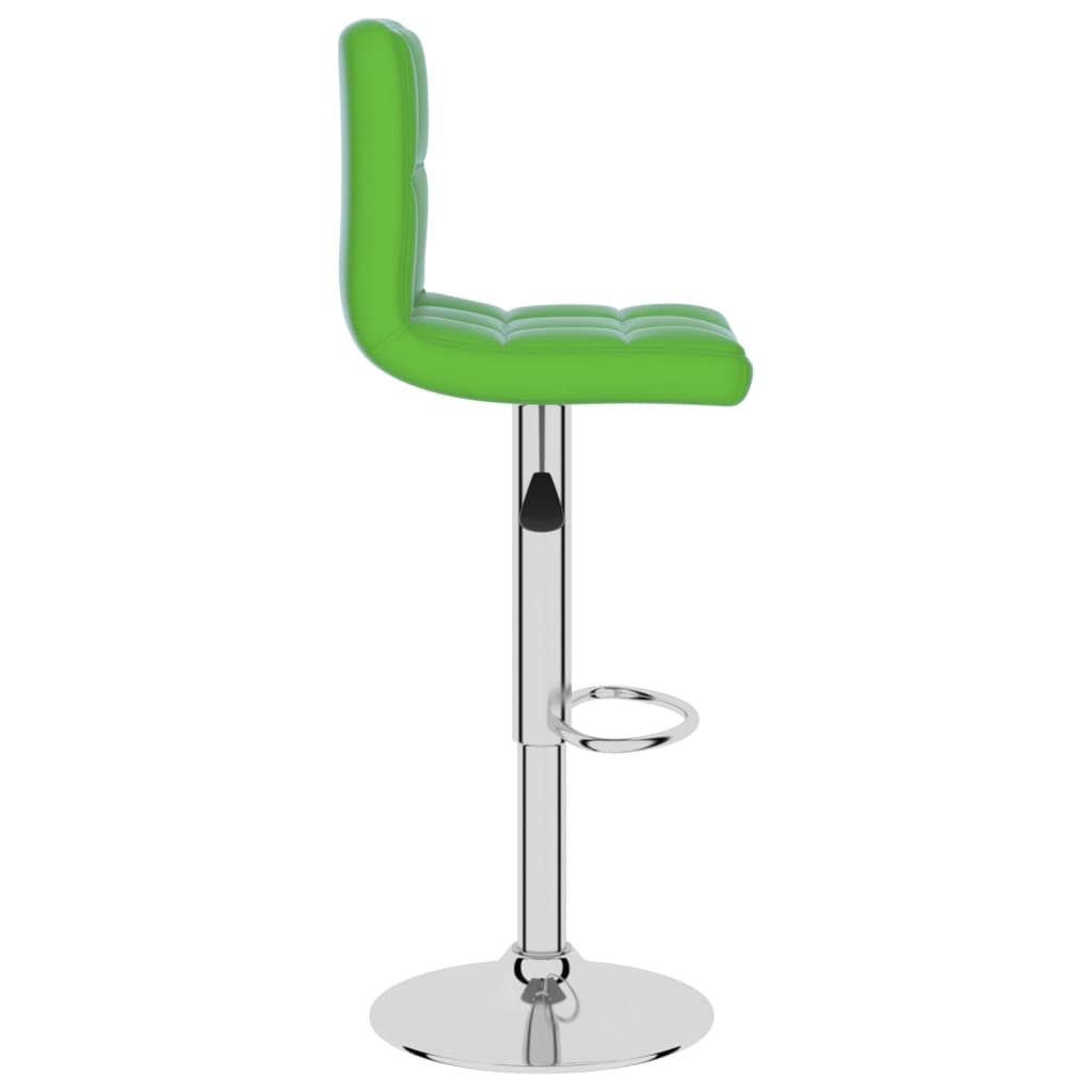 Tabouret de bar Vert Similicuir