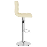 Tabouret de bar Crème Tissu