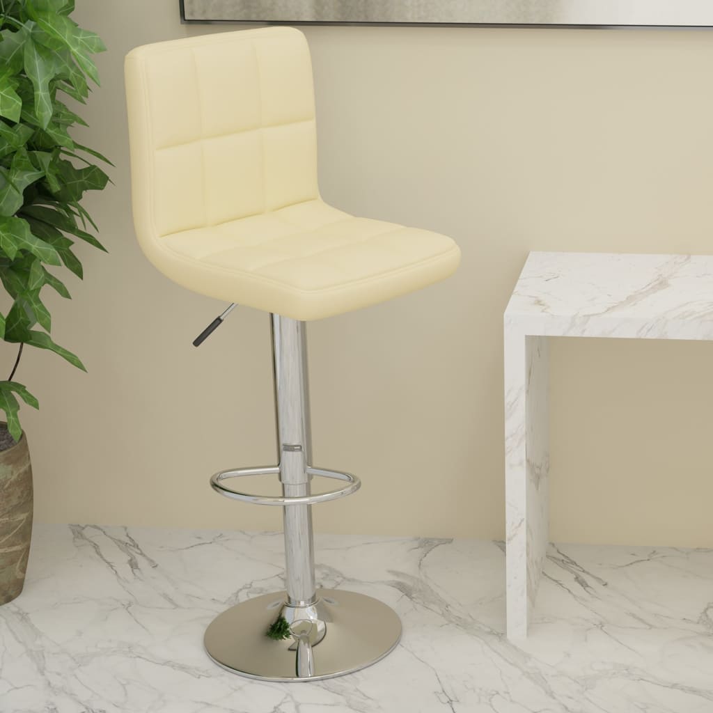 Tabouret de bar Crème Tissu