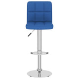 Tabouret de bar Bleu Tissu