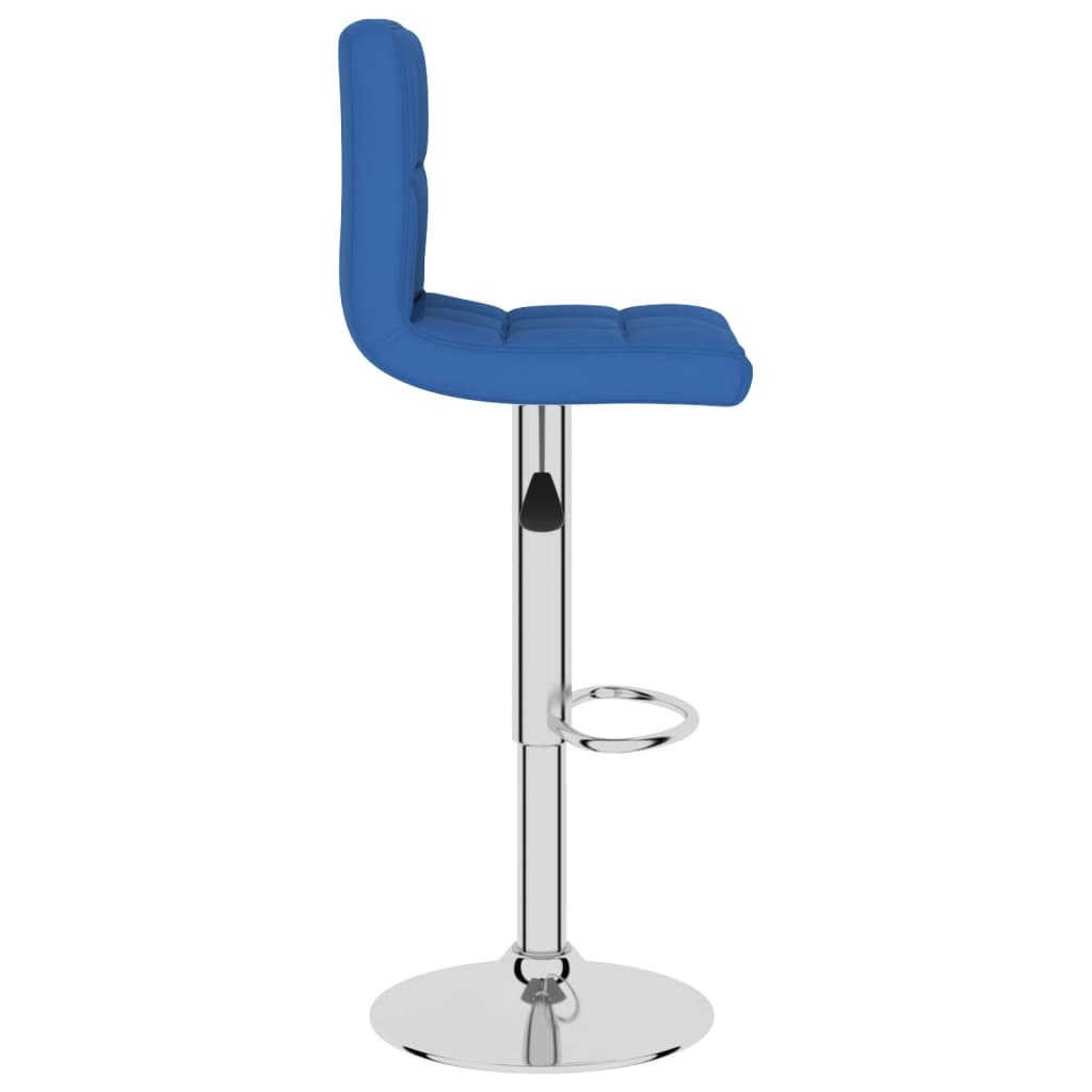 Tabouret de bar Bleu Tissu