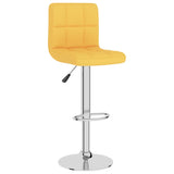 Tabouret de bar Jaune moutarde Tissu