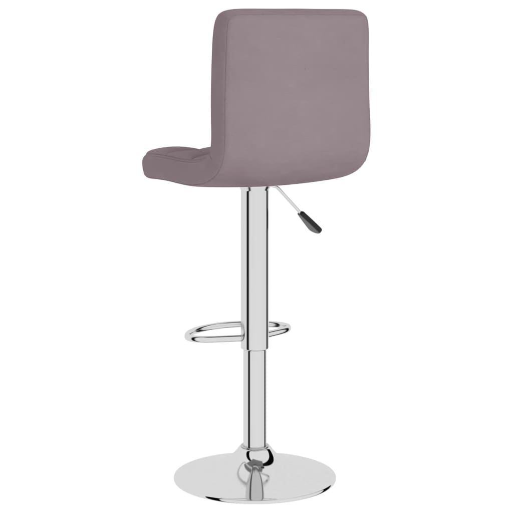 Tabouret de bar Taupe Tissu