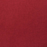 Tabourets de bar lot de 2 rouge bordeaux tissu