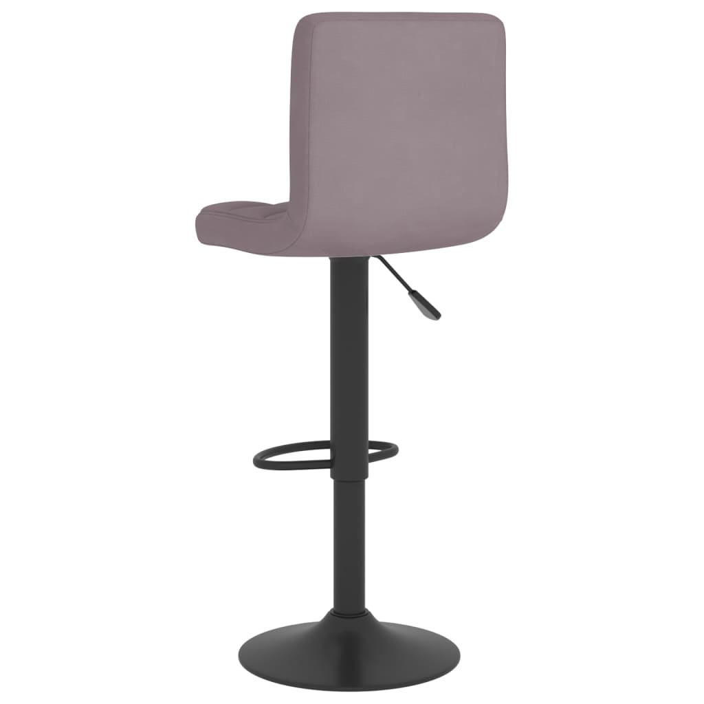 Tabouret de bar Taupe Tissu