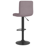 Tabouret de bar Taupe Tissu