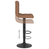 Tabouret de bar Marron Tissu