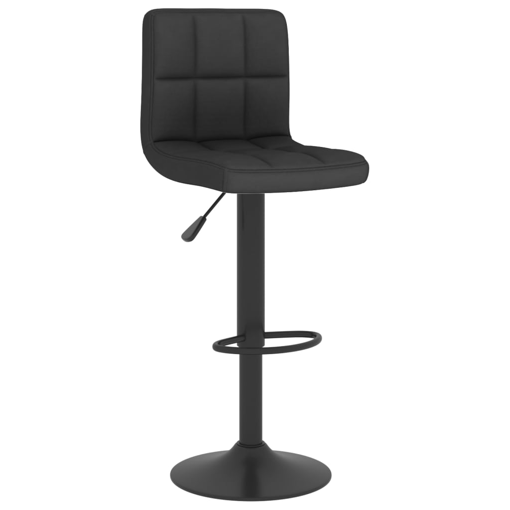 Tabouret de bar Noir Tissu