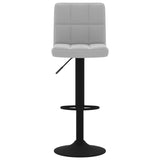 Tabouret de bar Gris clair Velours