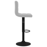 Tabouret de bar Gris clair Velours