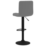 Tabouret de bar Gris foncé Velours