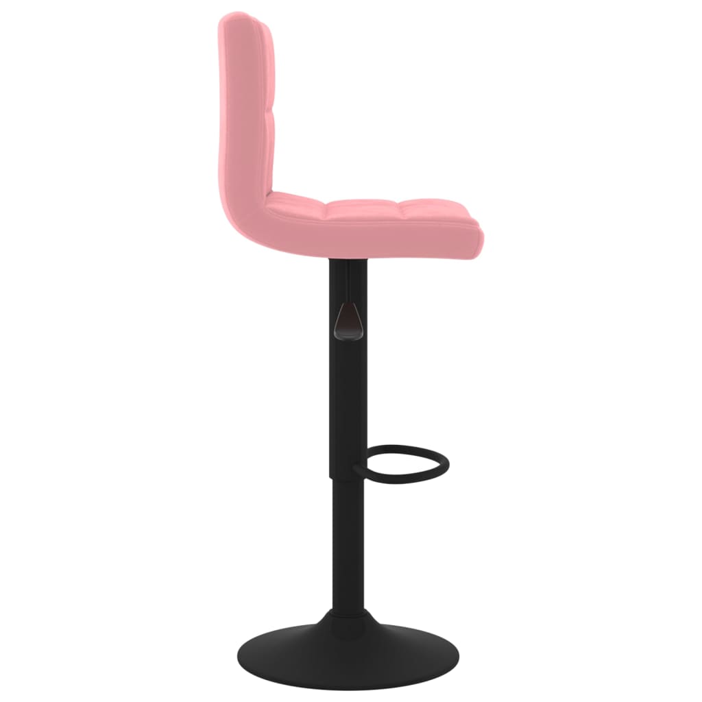 Tabouret de bar Rose Velours