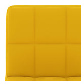 Tabouret de bar Jaune moutarde Velours