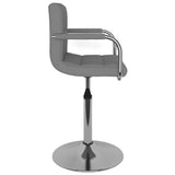 Tabouret de bar Gris clair Tissu