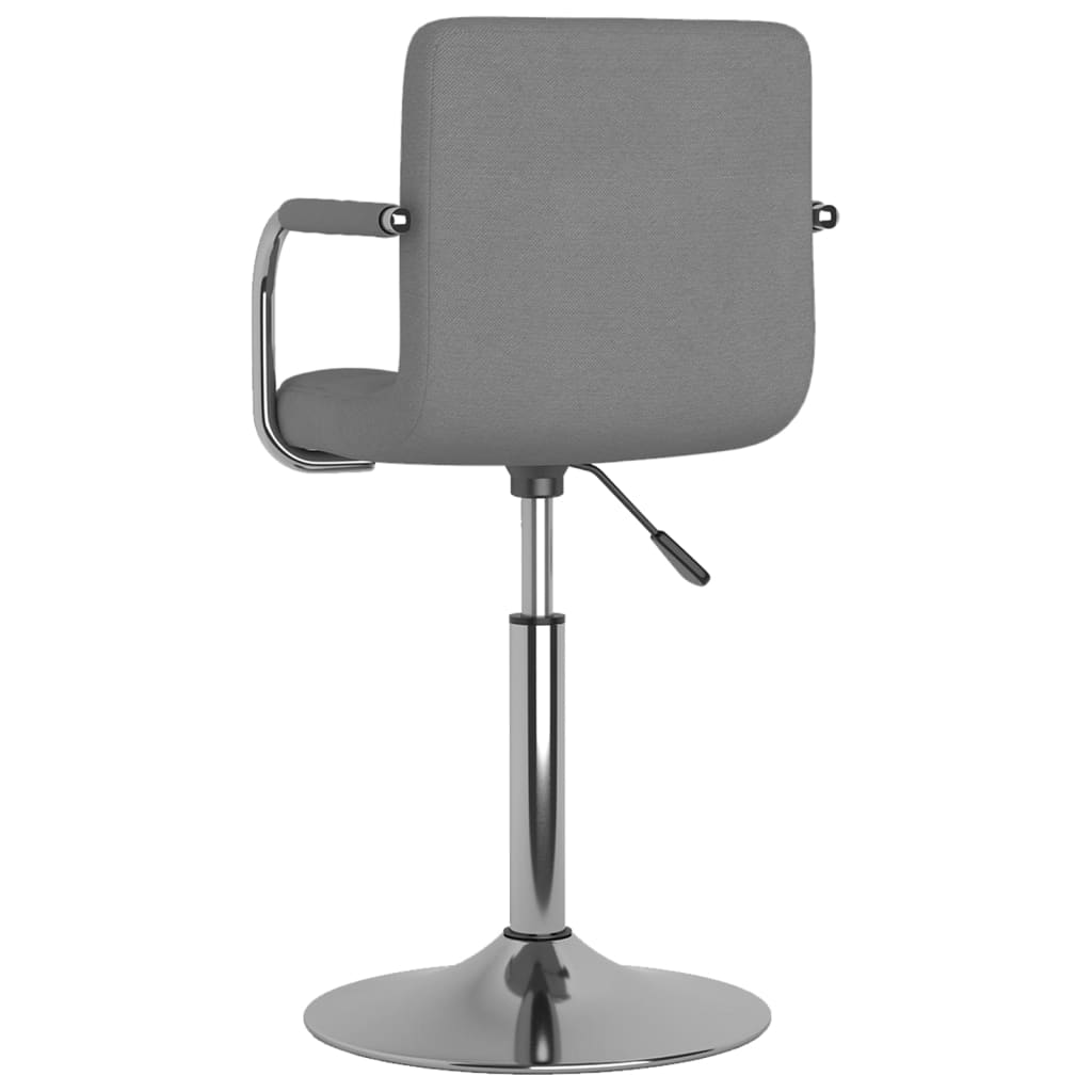 Tabouret de bar Gris clair Tissu