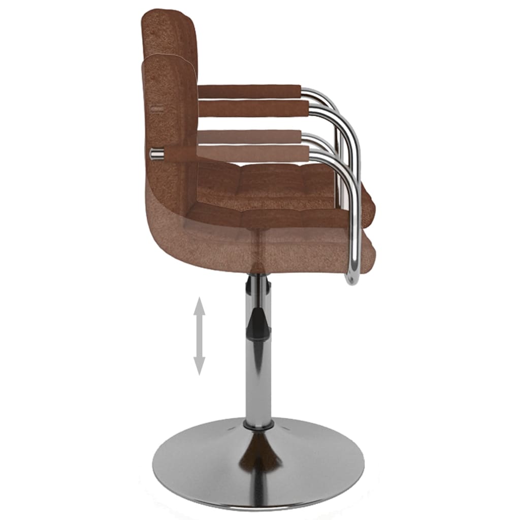 Tabouret de bar Marron Tissu