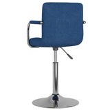 Tabouret de bar Bleu Tissu