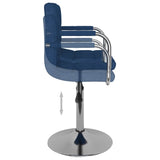 Tabouret de bar Bleu Tissu