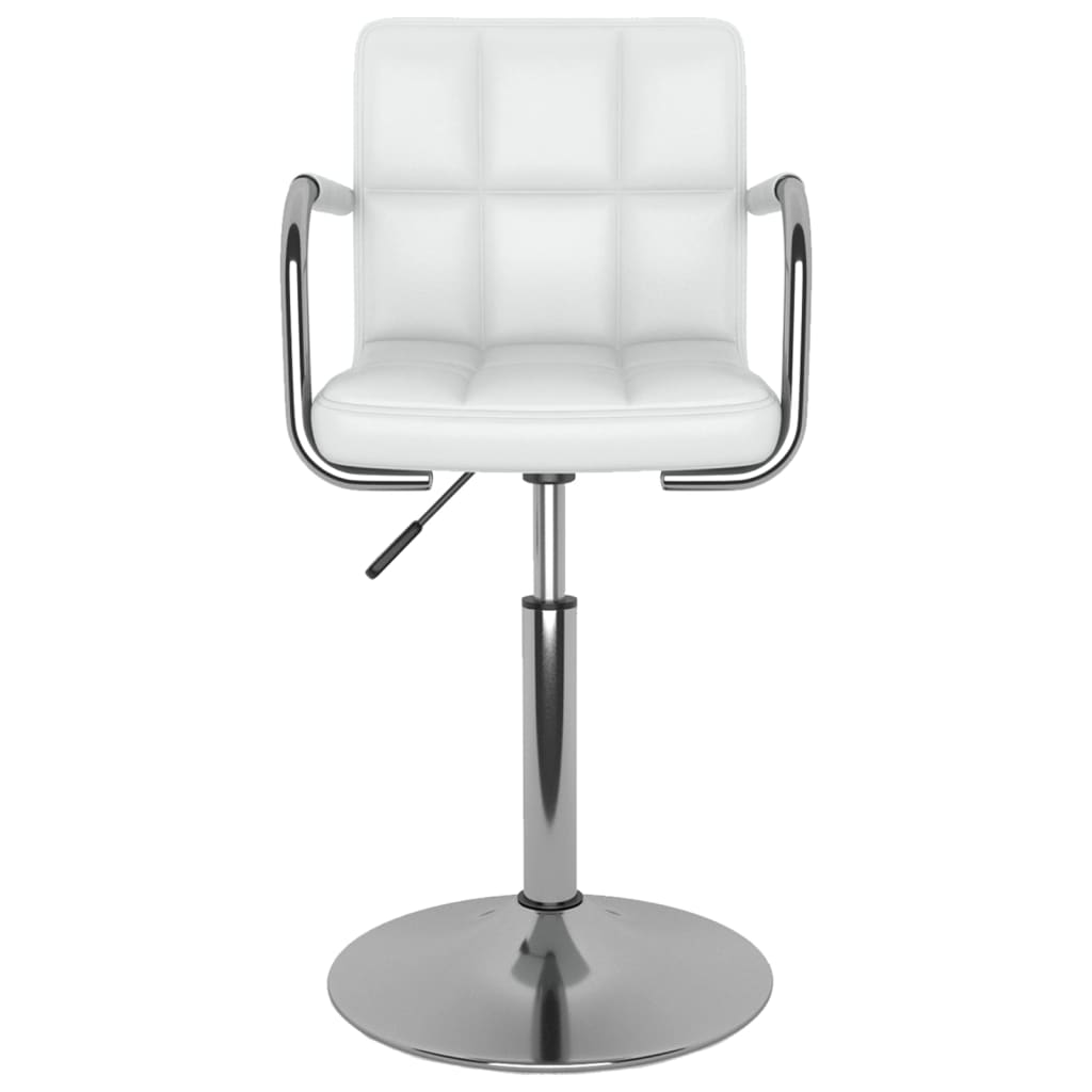 Tabouret de bar Blanc Similicuir