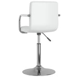 Tabouret de bar Blanc Similicuir