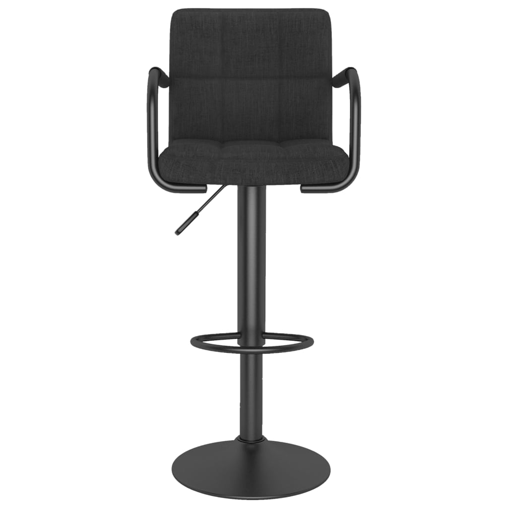 Tabouret de bar Noir Tissu