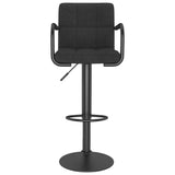 Tabouret de bar Noir Tissu