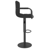 Tabouret de bar Noir Tissu