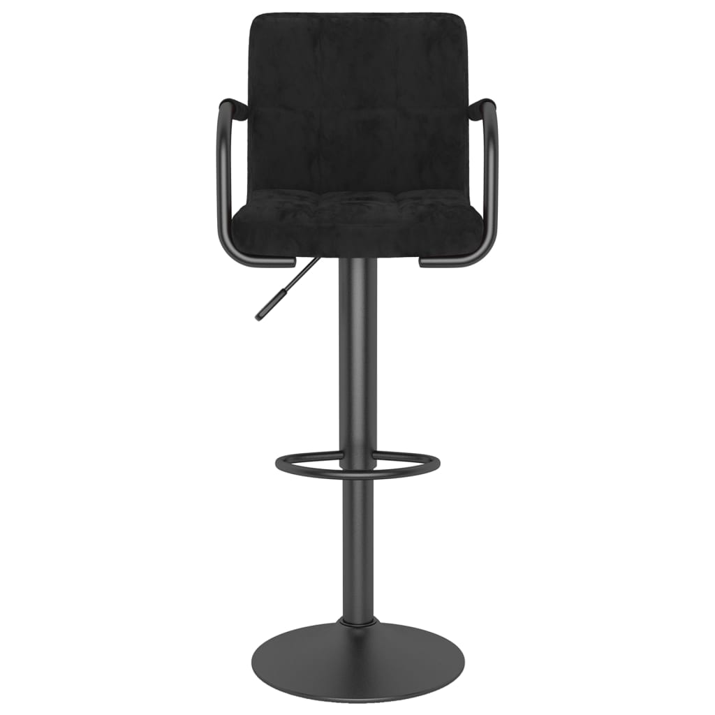 Tabouret de bar Noir Velours