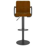 Tabouret de bar Marron Velours