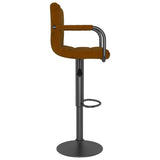 Tabouret de bar Marron Velours