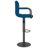 Tabouret de bar Bleu Velours