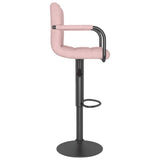 Tabouret de bar Rose Velours